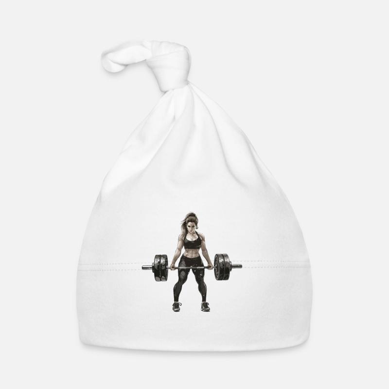 Deadlift Diva 9 Baby Bio-Mütze