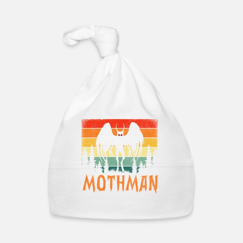 Retro Mothman Baby Bio-Mütze