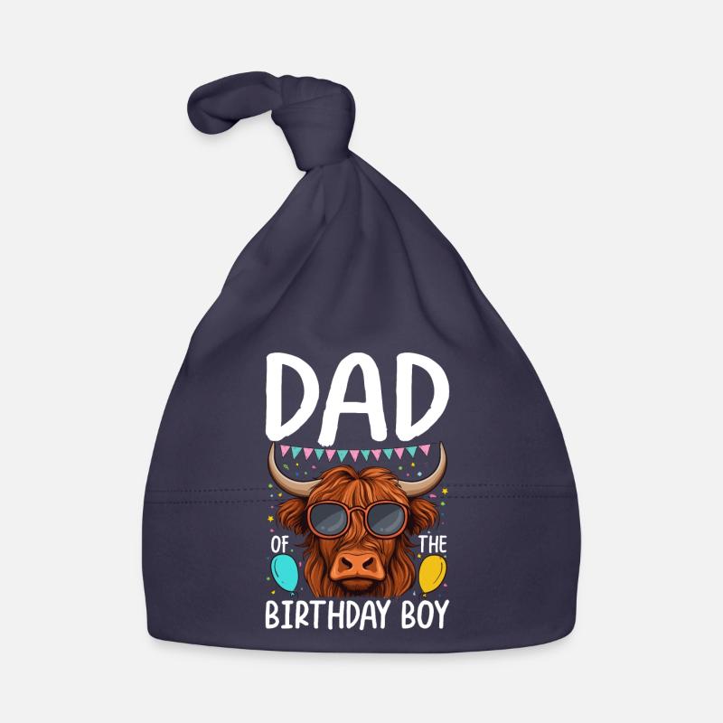 Papa du garçon d’anniversaire Bonnet bio Bébé