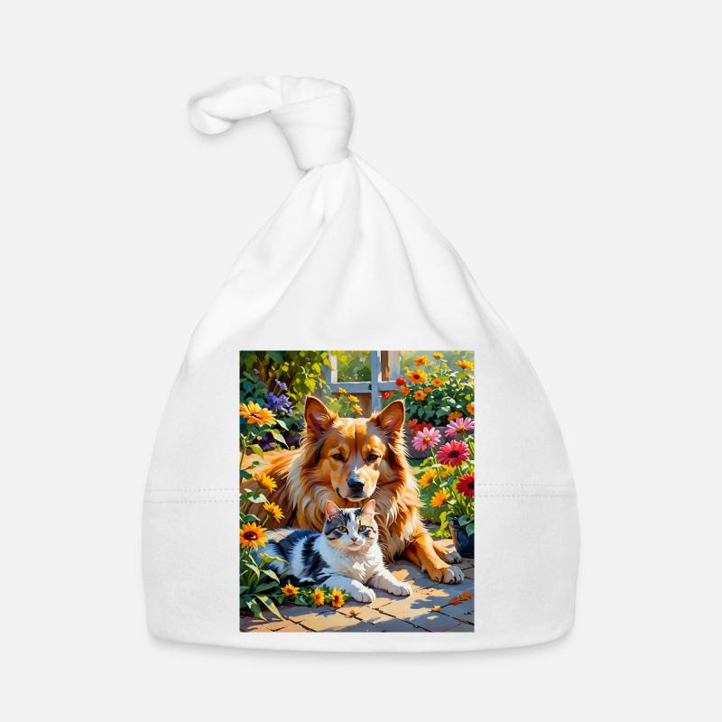 Compagnons de jardin - Compagnons de jardin pour chats et chiens Bonnet bio Bébé