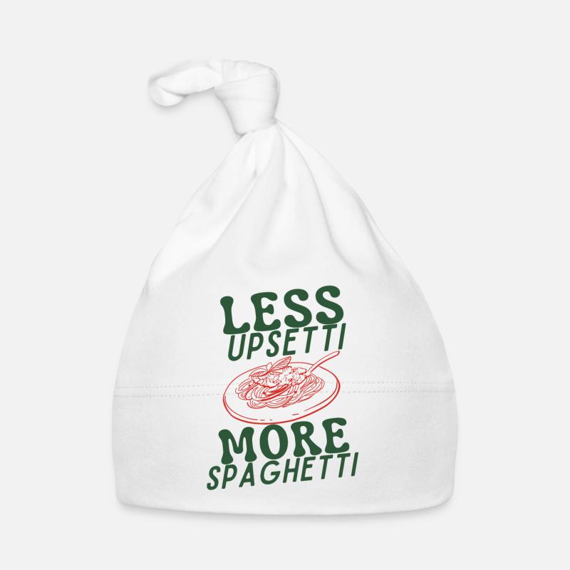 Moins d’Upsetti Plus de Spaghetti Bonnet bio Bébé