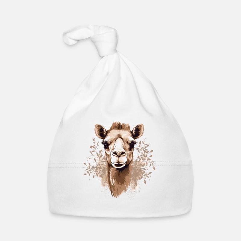 Tête de chameau Bonnet bio Bébé