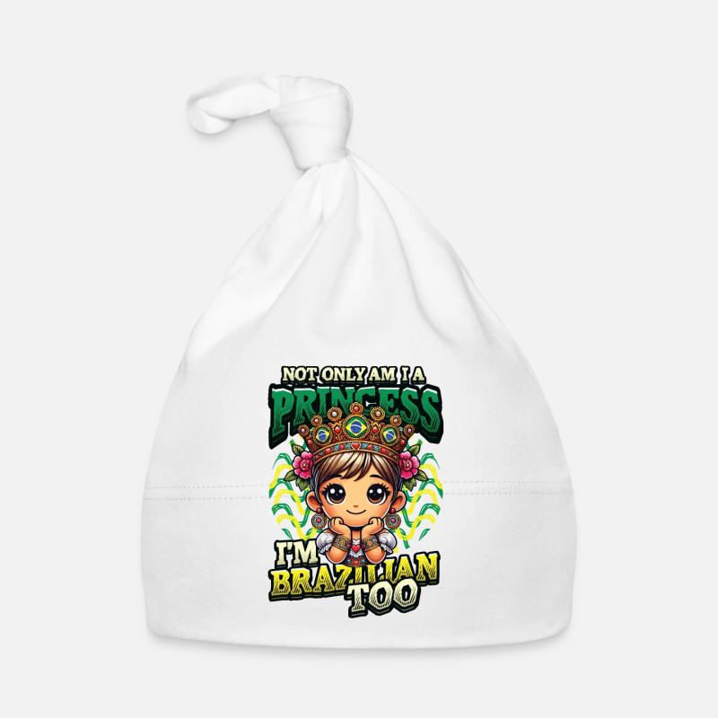 Filles d’origine brésilienne Brésil Bonnet bio Bébé