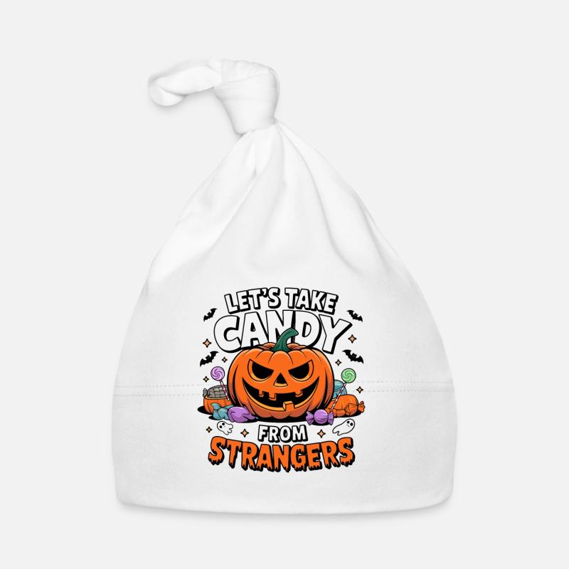 Let's Take Candy From Strangers lustiges Halloween Baby Bio-Mütze