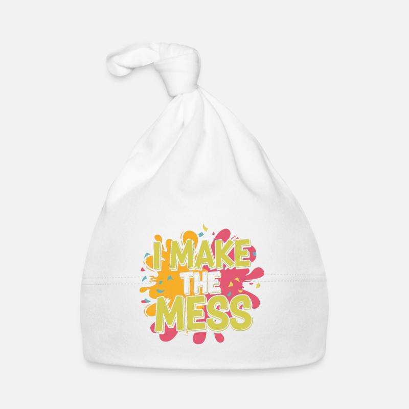 I Make The Mess 4 Baby Bio-Mütze