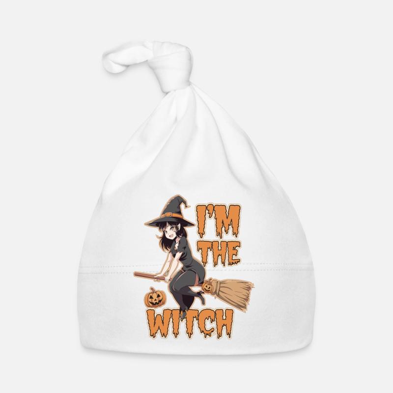 Sorcière d’Halloween Je suis la sorcière Halloween Bonnet bio Bébé