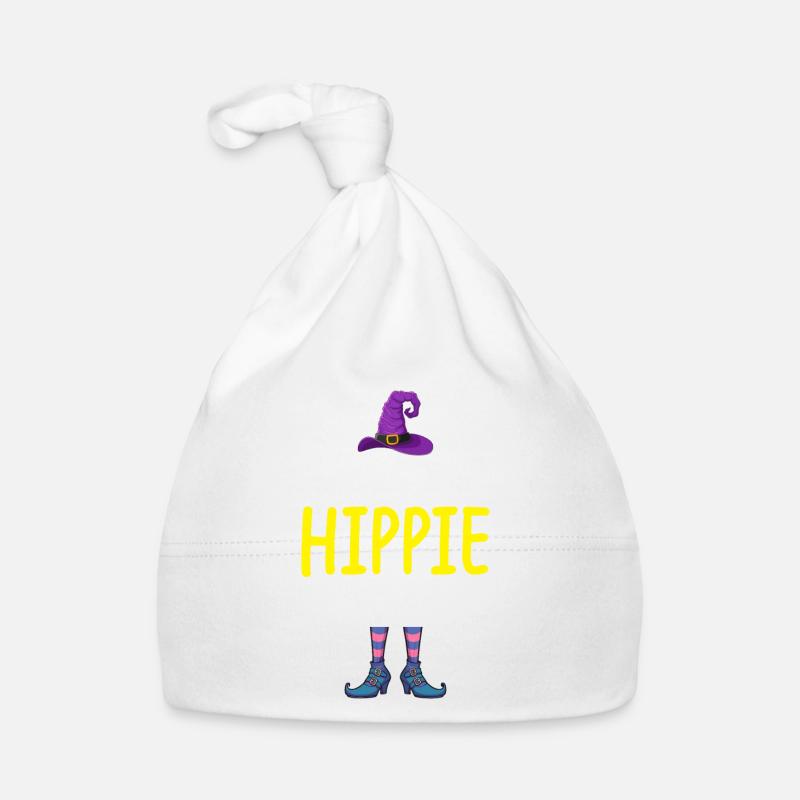 Je suis la sorcière hippie Bonnet bio Bébé