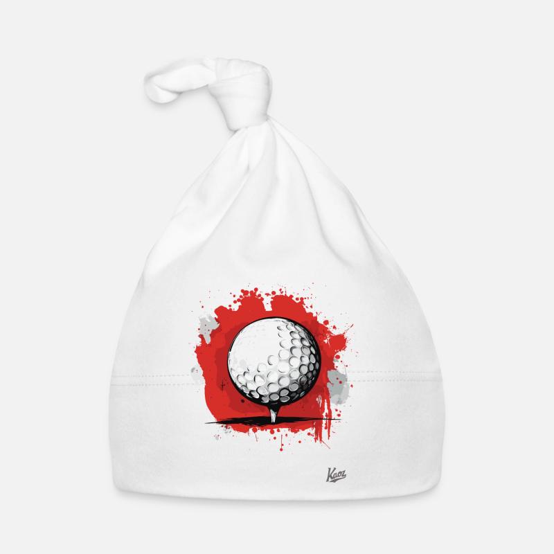 Golfball das Golfen Baby Bio-Mütze