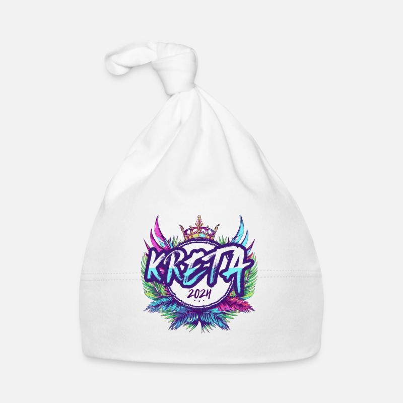 Crète 2024 Coloré Bonnet bio Bébé