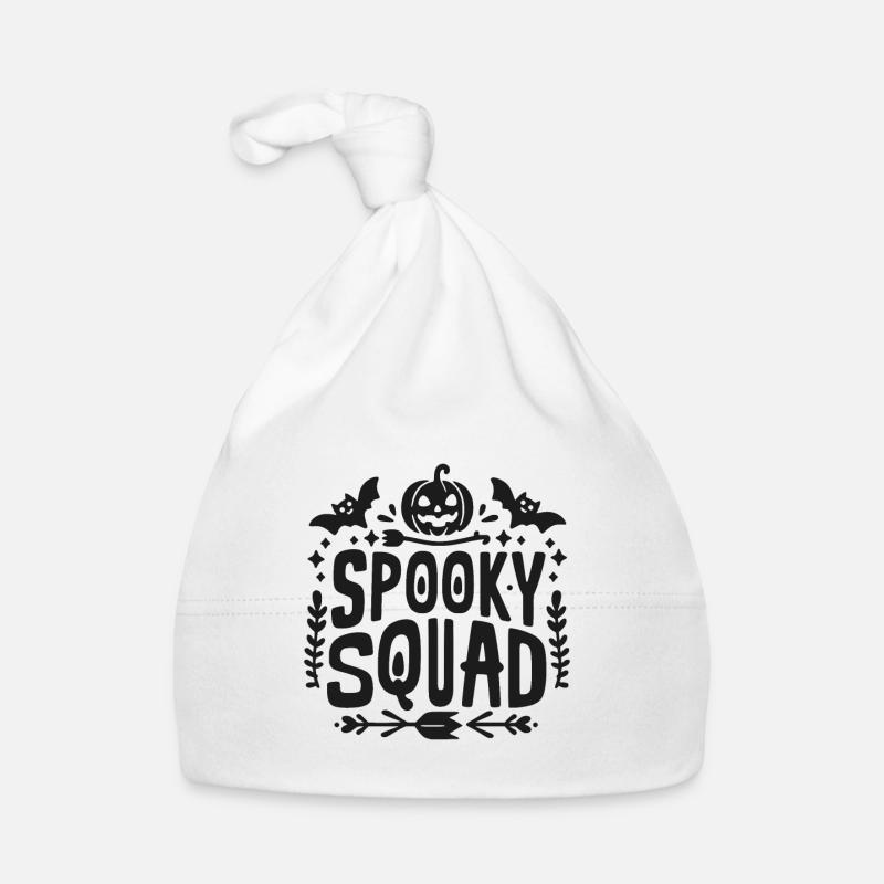 Spooky Squad Organic Baby Cap