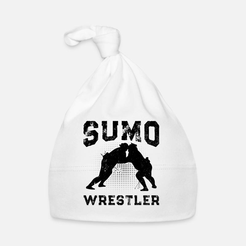 Lutteur de sumo Lutte de sumo Combattant de sumo Bonnet bio Bébé
