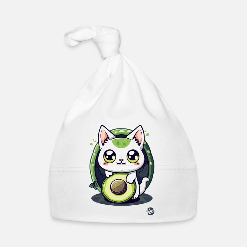 Avocato : Le chat le plus mignon rencontre l’avocat Bonnet bio Bébé