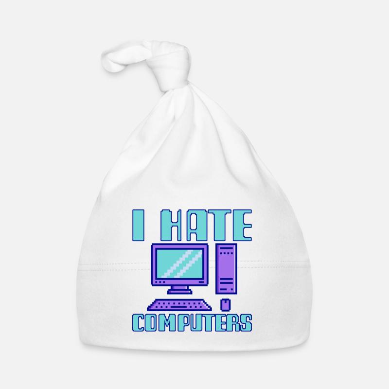 I Hate Computers 4 Baby Bio-Mütze