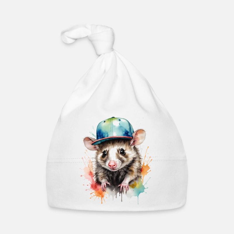 Opossum Snapback Cap Cool Tier Design Print Baby Bio-Mütze