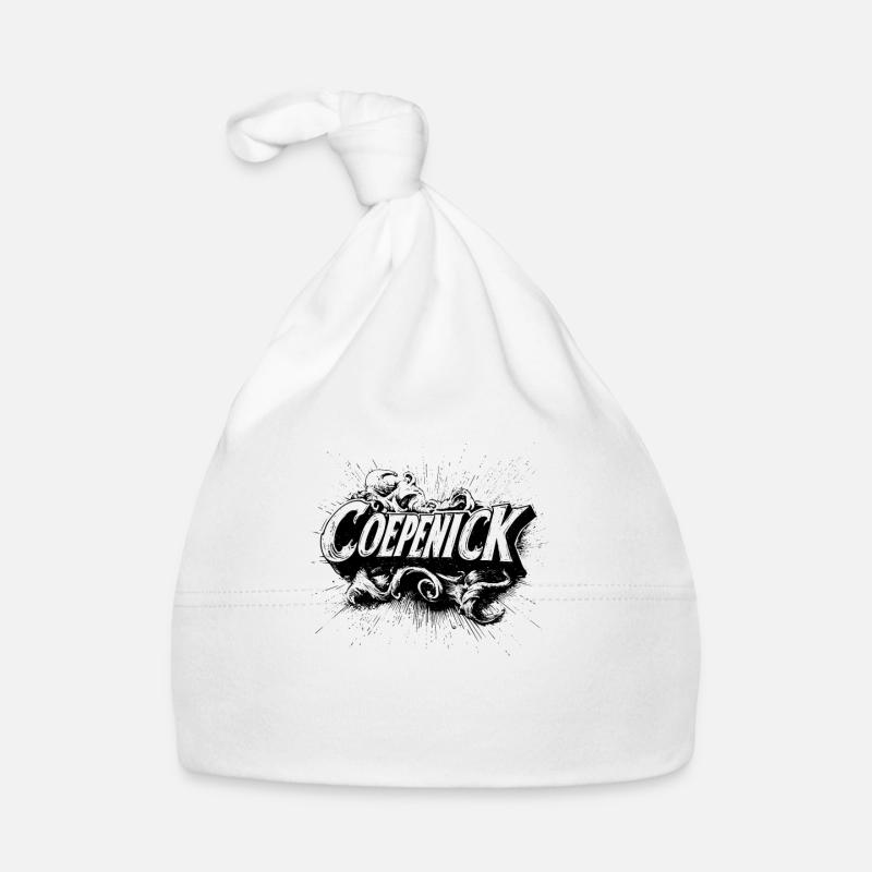 Berlin Köpenick Souvenir Cöpenick Noir & Blanc Bonnet bio Bébé