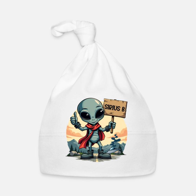 Mignon extraterrestre auto-stoppeur Sirius B OVNI extraterrestre Bonnet bio Bébé
