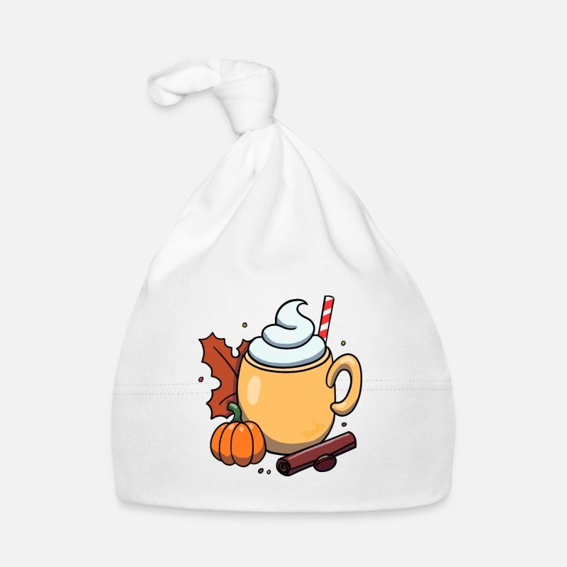 Pumpkin Spice Baby Bio-Mütze