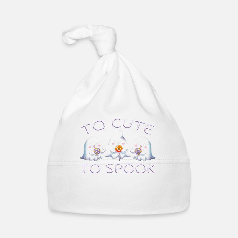 Trop mignon pour effrayer Bonnet bio Bébé