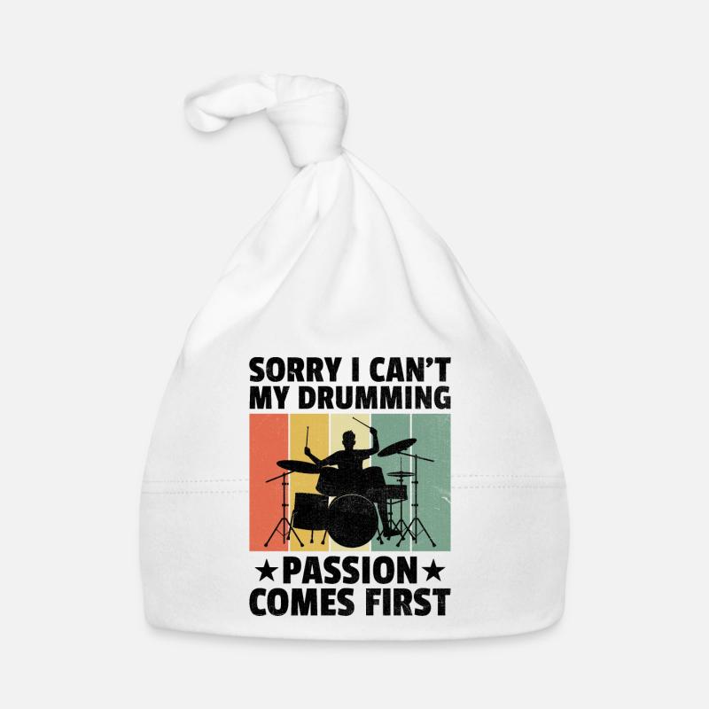 Sorry I Can't My Drumming Passion Comes First Drum Baby Bio-Mütze