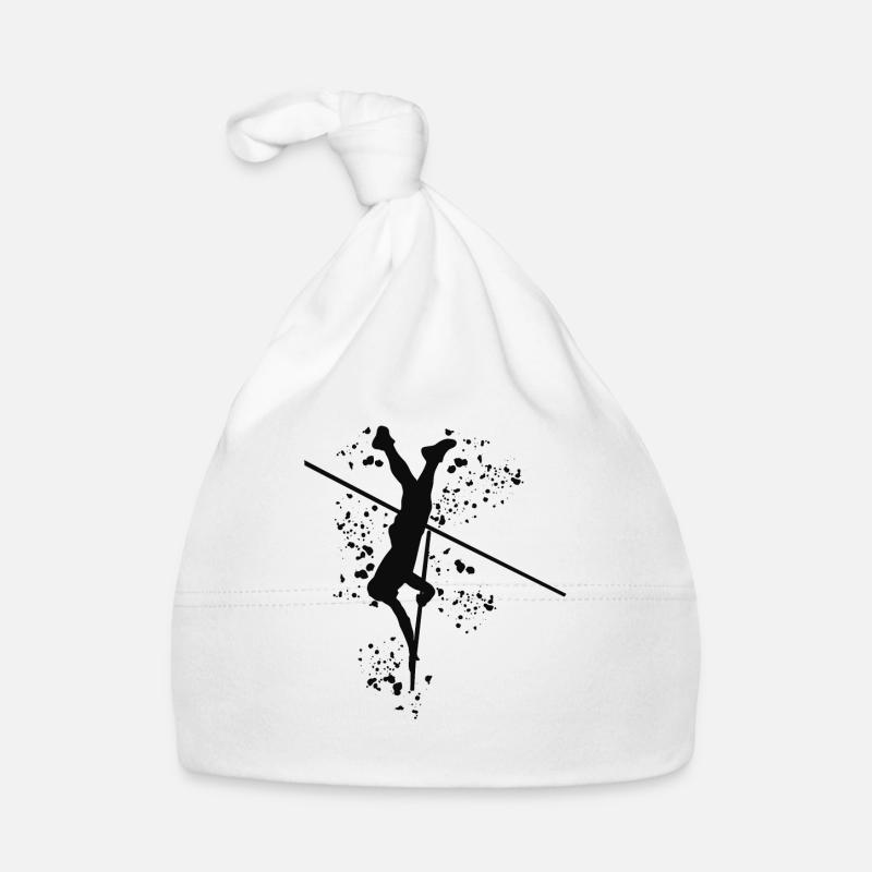 Pole Vaulter Kids Pole Vault Organic Baby Cap