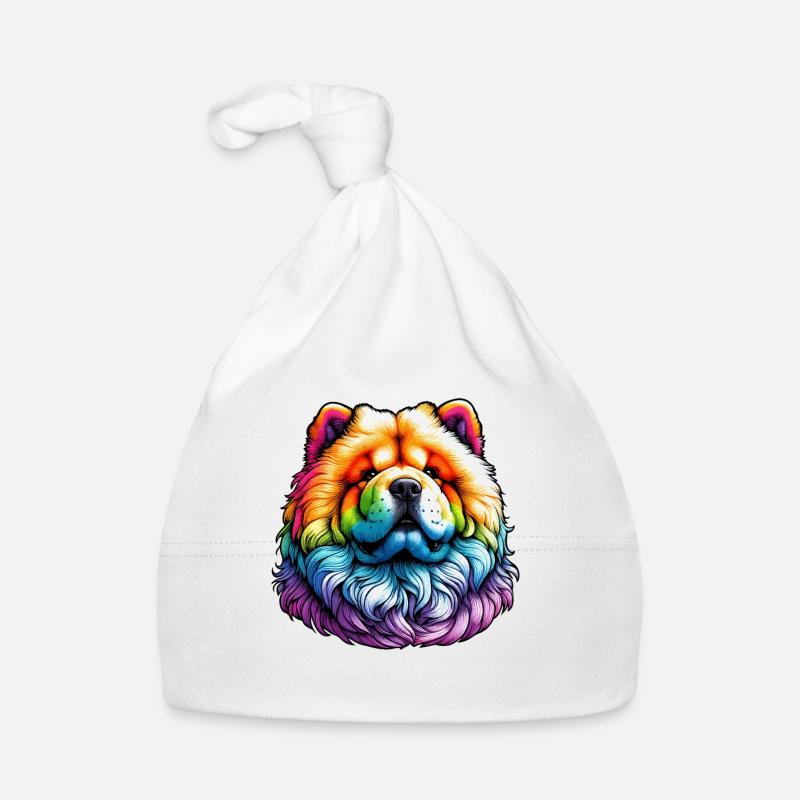 Chow Chow Dog Organic Baby Cap