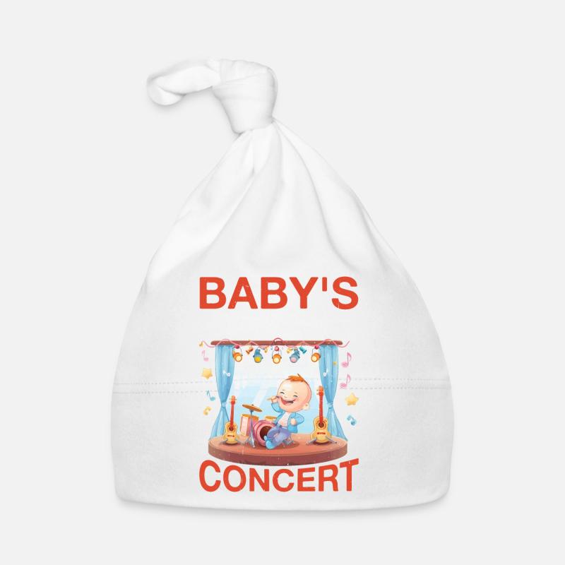 Baby's First Concert 6 Baby Bio-Mütze