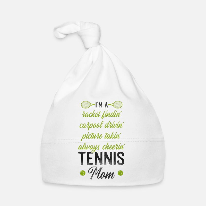 Funny Tennis Player Racket Mom I'm Baby Bio-Mütze