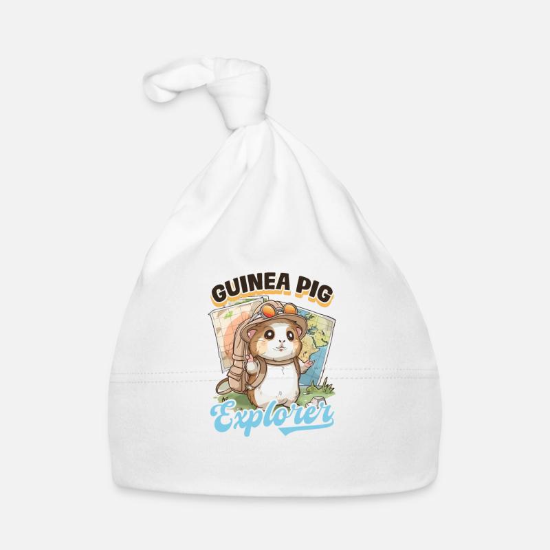 Guinea Pig Guinea Pig Explorer Organic Baby Cap