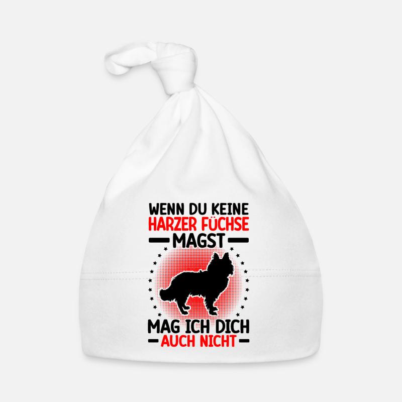 Harz fox doesn't like you Old German herding dog Organic Baby Cap