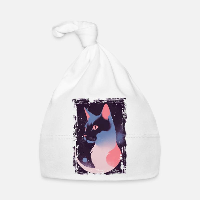 Mystische Katze Baby Bio-Mütze