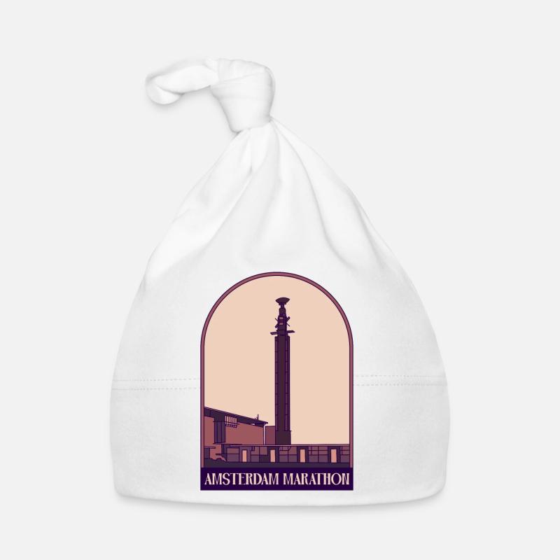 Marathon d’Amsterdam Bonnet bio Bébé