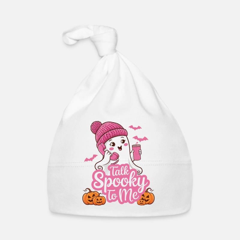 Halloween Ghost Funny Talk Spooky To Me Baby Bio-Mütze