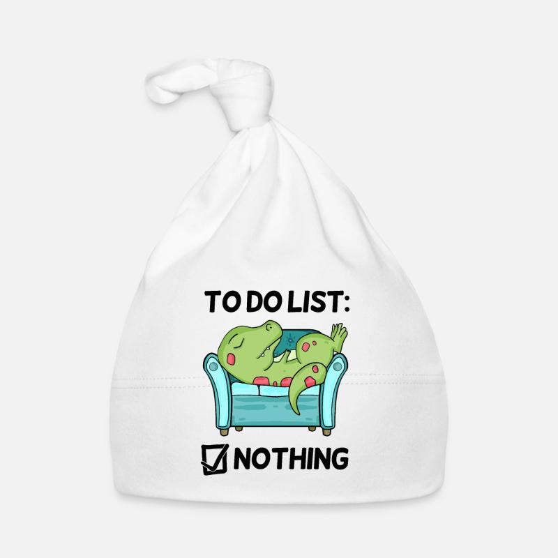 Funny Saying - To do list Organic Baby Cap