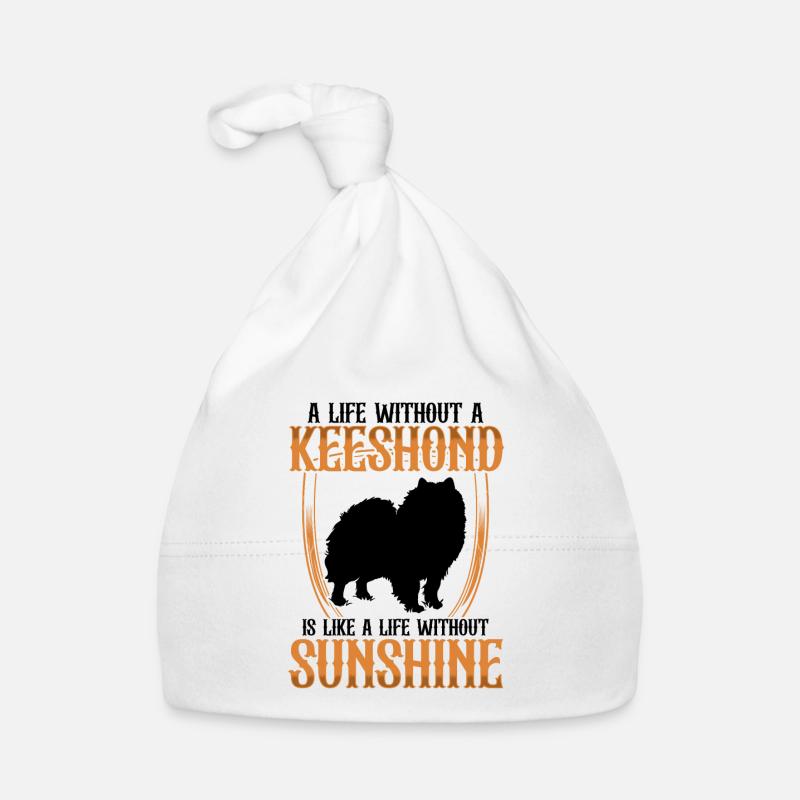Leben ohne Wolfsspitz Keeshond Baby Bio-Mütze