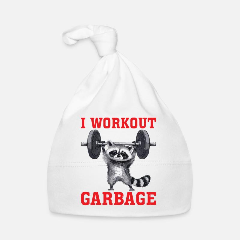 I Workout So I Can Eat Garbage 2 Baby Bio-Mütze