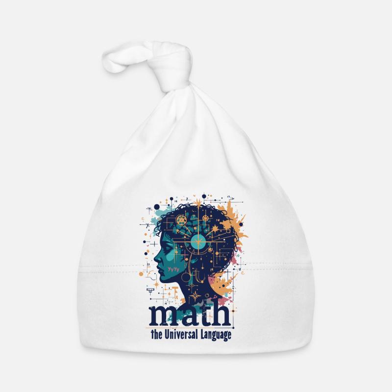 MATHEMATIK Baby Bio-Mütze