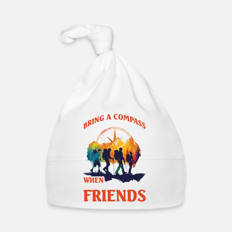 Carry a Compass Avoid Eating Your Friends Baby Bio-Mütze