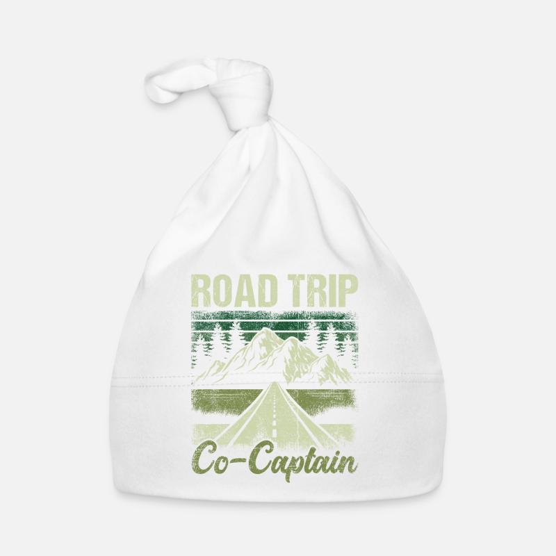 Co-capitaine du road trip Bonnet bio Bébé