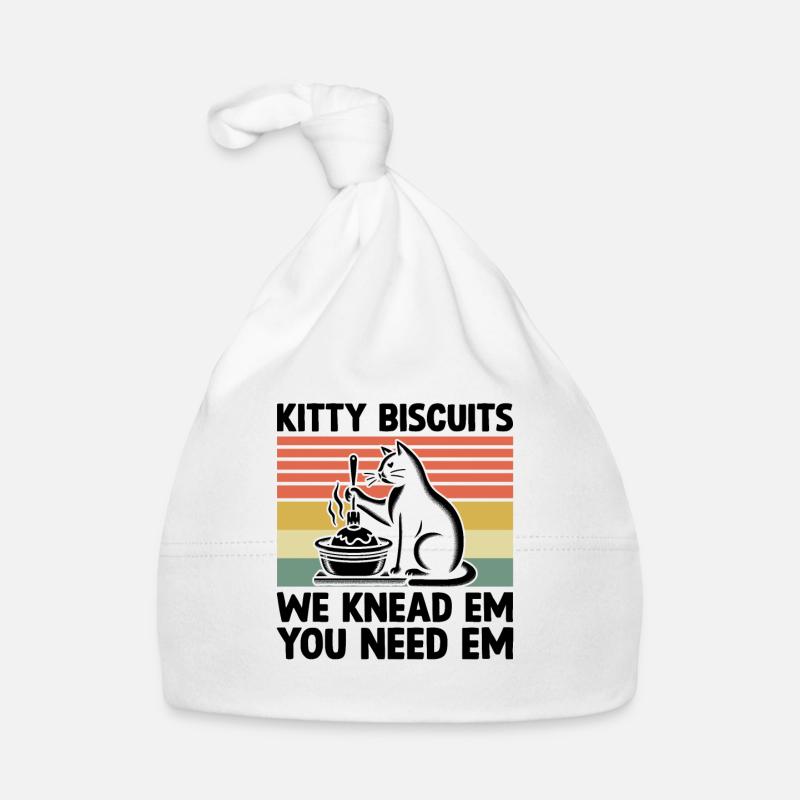 Kitty Biscuits We Knead Em You Need Em Baking Bake Organic Baby Cap