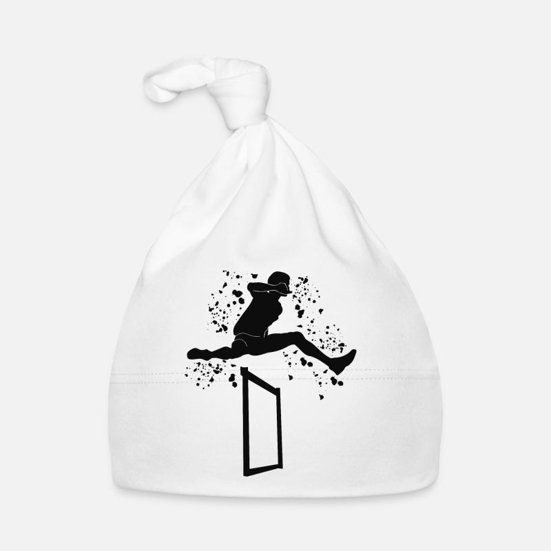 Hurdle Run Obstacle Course Kids Hurdle Run Organic Baby Cap