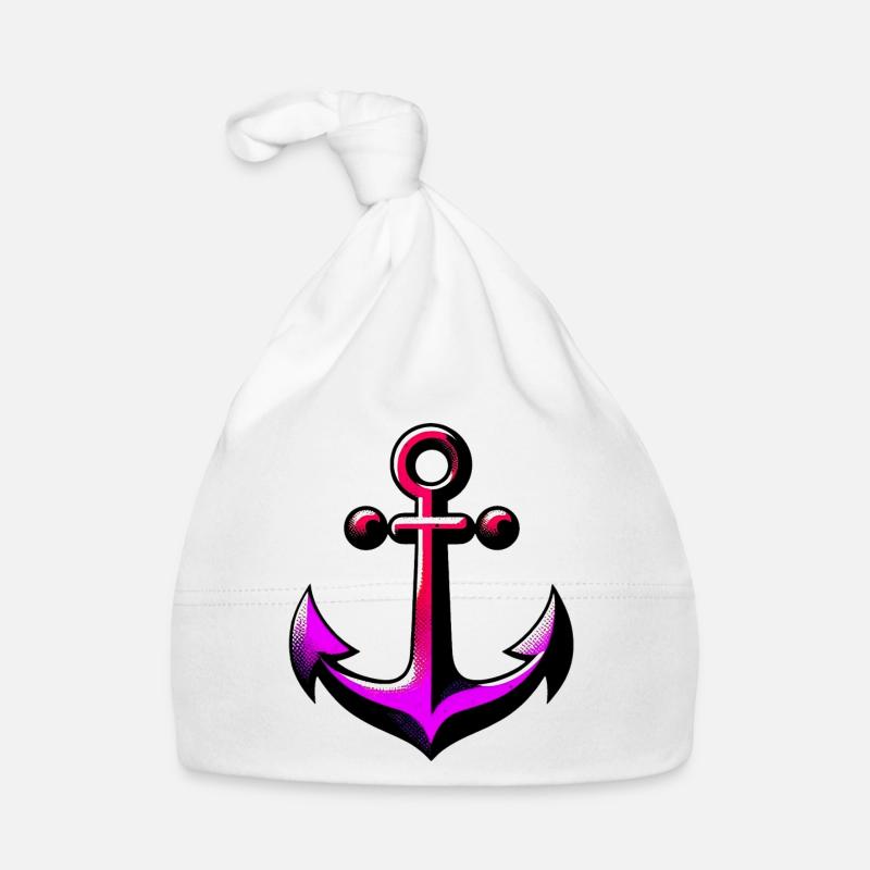 Ein Anker Baby Bio-Mütze