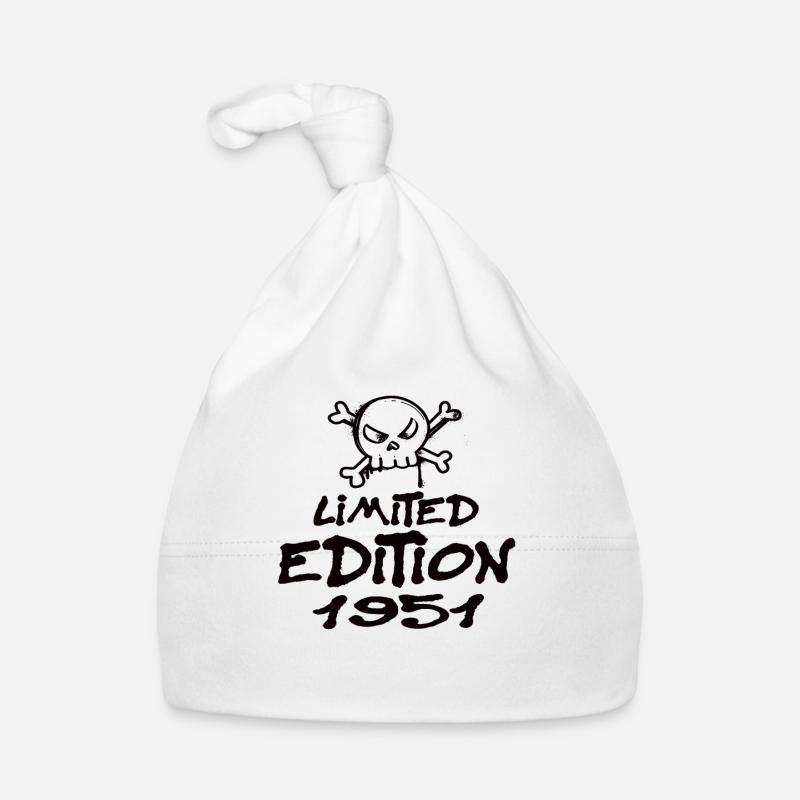 Edition Limitée 1951 Anniversaire Né 1951 Bonnet bio Bébé