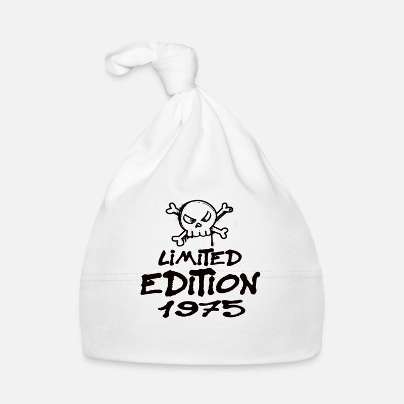 Edition Limitée 1975 Anniversaire Né 1975 Bonnet bio Bébé