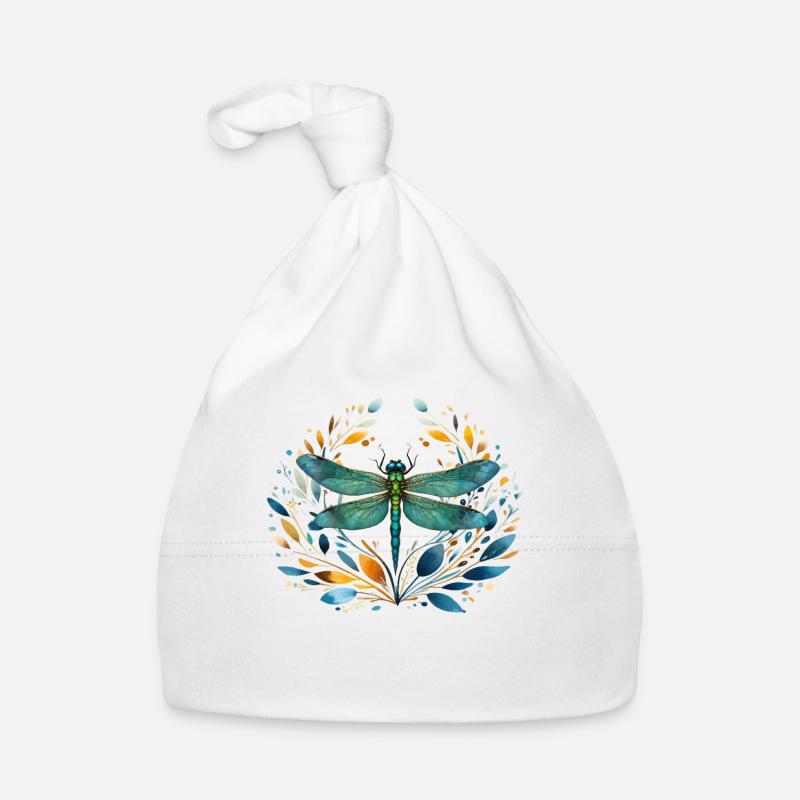 Libelle Libellule Bonnet bio Bébé