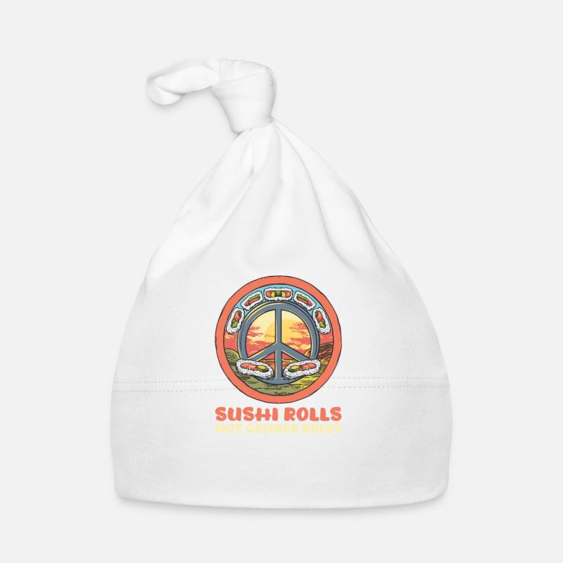 Sushi Roll Sushi Rolls, pas les rôles de genre Bonnet bio Bébé