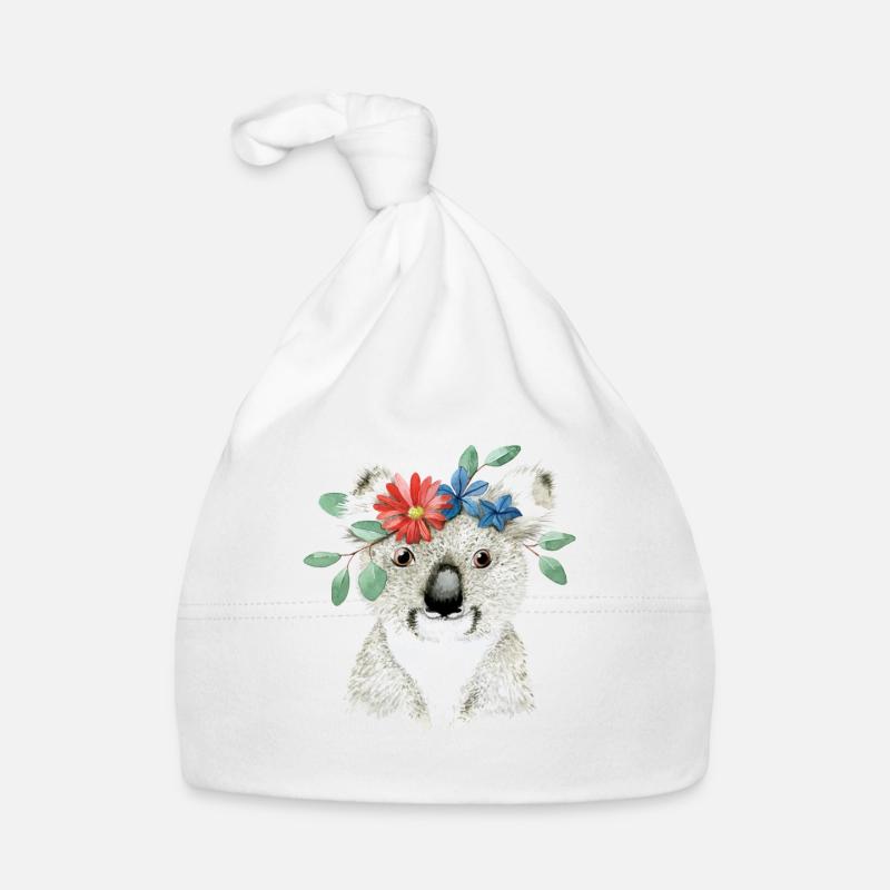 Koalabear Phascolarctos Cinereus Eucalyptus Lover Bonnet bio Bébé
