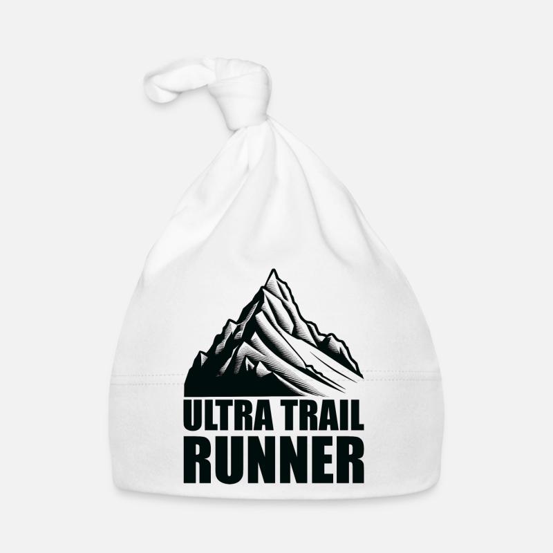 Trail Running Sport Ultra Trail Runner - Bonnet bio Bébé - blanc