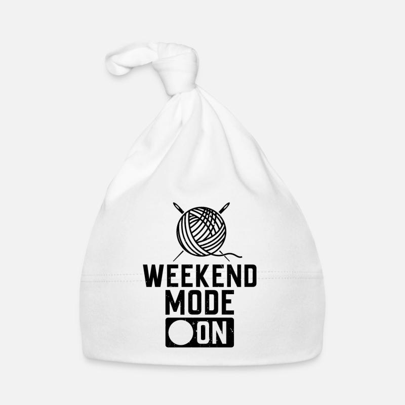 Mode week-end activé - Crochet Crochet Bonnet bio Bébé