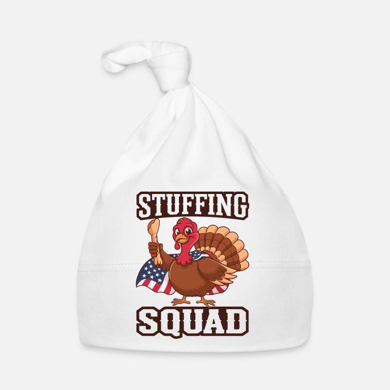 Lustiger Thanksgiving Truthahn Baby Bio-Mütze