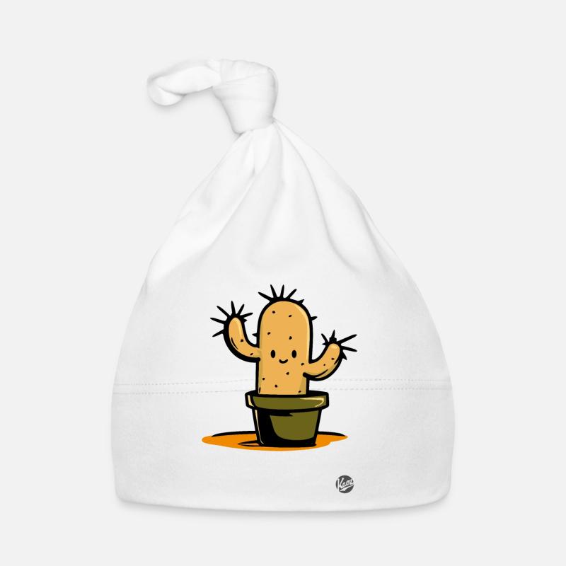 The Friendly Cactus Design Organic Baby Cap